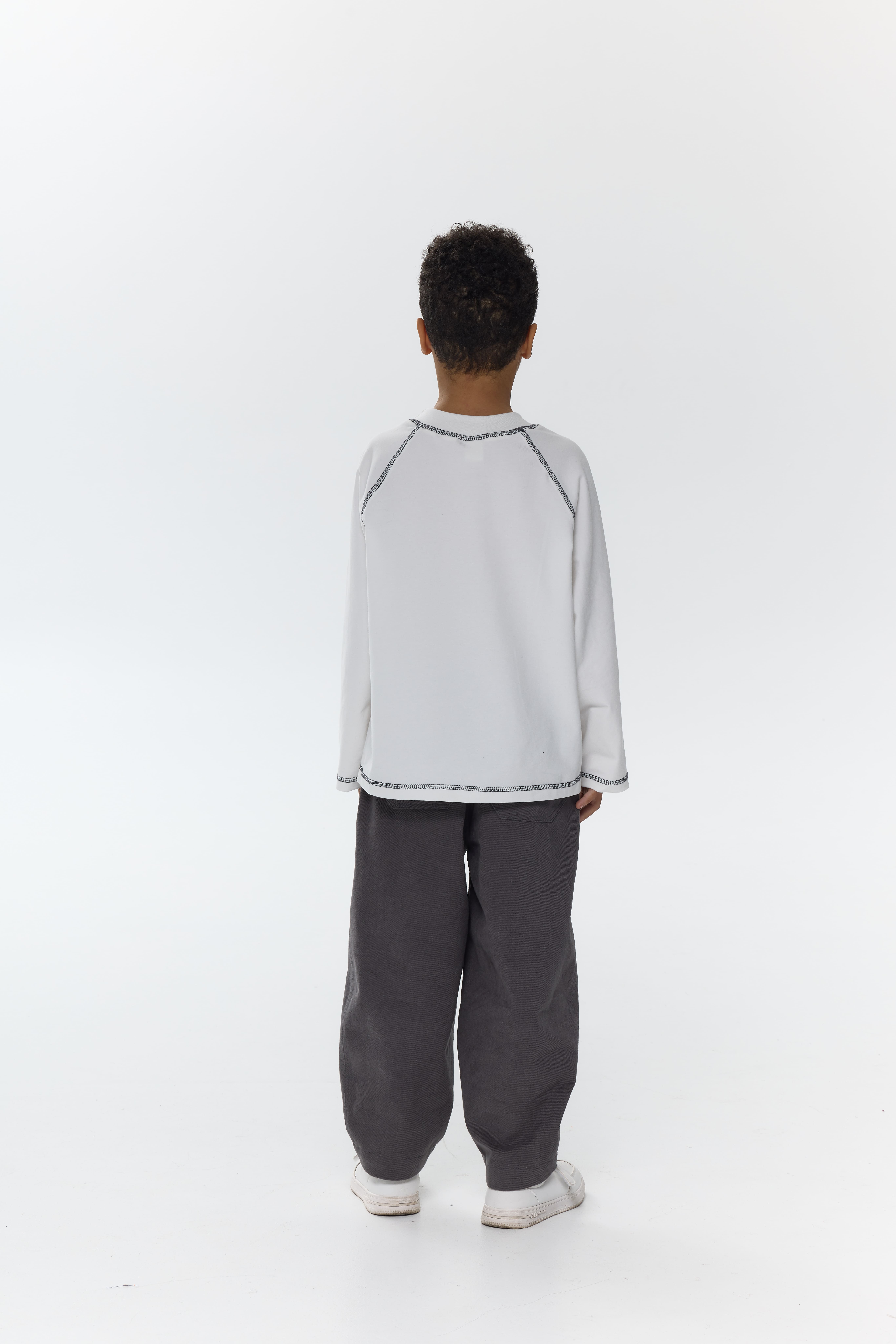 Лонгслів базовий принт unisex 